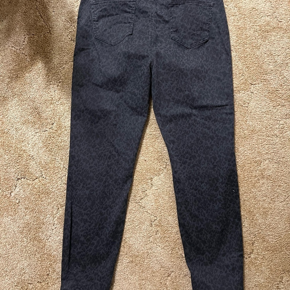 Buffalo David Bitton Charcoal Animal Print Jeans - Picture 4 of 4